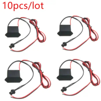 10pcs Neon EL Wire Power Driver Controller for 1-10M LED EL Wire Light Inverter Supply Adapter Flexible Neon Wire Driver DC 12V