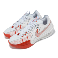 NIKE 耐吉 Nike 籃球鞋 Zoom G.T. Cut 3 EP 白 紅 低筒 男鞋 女鞋 GT 三代(DV2918-101)
