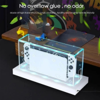 New Clear Dust Cover for nintendo Switch Oled Protection Cover Protective Sleeve Acrylic Display Box Ns Games Accessories