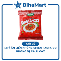 [GÓI LẺ] - PANZANI - Mì Ý ăn liền không chiên Pasta-go hương vị Cà ri cay, Mì Ý cà ri cay ăn liền Pa