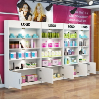 ア化妝品展示櫃 美容院護膚品 組合貨架 展示架現代簡約多層組合陳列櫃