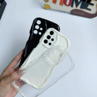 เคส TPU โปร่งแบบคลื่นนุ่มสำหรับ Samsung Galaxy A51 4G เคสสำหรับ Samsung M40S และ Galaxy SM A515F/DSN