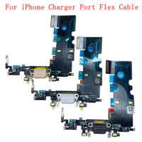 Original USB Charger Port Dock Connector Flex Cable For iPhone SE 2020 8 8Plus Charging with Microphone Replacement Part