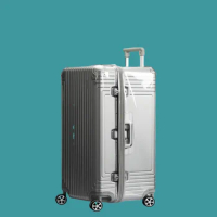Clear Cover for Samsonite DB3 Suitcase Case with Zipper Transparent PVC Protecter Customized Not Include Luggage