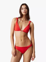 Calvin Klein Calvin Klein Swimwear - Bikini Bottoms - CK Structured Twist - Red - red