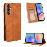 For Samsung Galaxy M14 4G Case luxurious Leather Retro Wallet Book Magnetic Protect Cover For Samsung Galaxy M14 4G Phone Bags