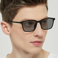 變色眼鏡男款可配度數近視太陽眼鏡防紫外線防藍光平光墨鏡潮9822