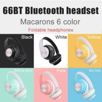 Headset Bando Bluetooth 66BT Wireless