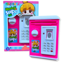 Mainan Celengan Anak Mini Unik YA3 YA2 YA7 - Desain Karakter dan Warna Menarik Atm Plastik Toys
