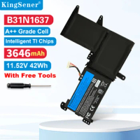 KingSener B31N1637 C31N1637 Battery For ASUS X510 X510UA X510UF X510UQ VivoBook S15 S510UA S510UQ S510UN S510UR F510UA F510UQ