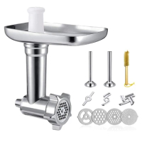 D0AB Metal Food Processors Grinder Attachment for Kitchen-Aid Stand Mixer