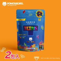 【德國Powerbears超能熊】Tetris俄羅斯方塊水果軟糖2入組(125g/包)
