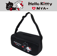 權世界@汽車用品 Hello Kitty x Nya 面紙盒套袋(可吊掛車內頭枕) PKYD001B-03