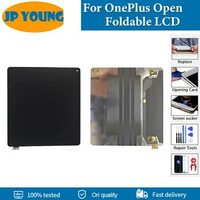 Original AMOLED 7.82" Screen For OnePlus Open Foldable LCD Touch Screen Digitizer Assembly For OnePlus Open CPH2551 LCD Replace