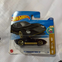 Hot Wheels - Mô Hình Xe Ô Tô '71 Lamborghini Miura SV Số 8/10 Bộ Sưu Tập 70/90 Chính Hãng