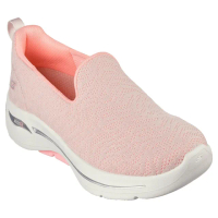 【SKECHERS】女鞋 健走系列 GO WALK ARCH FIT 寬楦 粉紅絲帶限定款(896263WLTPK)