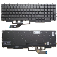 US RGB Backlit Laptop Keyboard For Dell 17 G7 7700 0RC7PR RC7PR