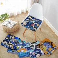 Anime Blue Lock Cushion Mat Nordic Printing Chair Cushion Soft Office Car Seat Comfort Breathable 45x45cm Sofa Cushion
