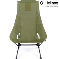 Helinox 輕量戰術高背椅/戶外椅/摺疊椅子/DAC露營椅 Tactical Chair two 軍綠 Military Olive 10222