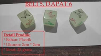 D115C Dadu dice cinta toys dice 6 posisi bercinta glow cocok untuk fantasi bercinta bersama pasangan