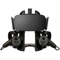 VR Stand Headset Display Holder Controller Mount Station For HTC Vive HTC Vive Pro Headset Controllers Organizer