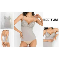 Camisole Wanita / Tank Top Kamisol Kawat Busa Tipis Cup 3/4 BODY FLIRT BONPRIX Big SIze 32C s/d 44D 