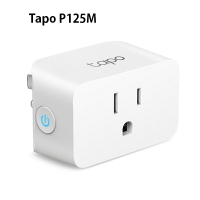 【任搭享折扣】TP-Link Tapo P125M 藍牙 Wi-Fi 無線網路 Matter 智慧智能插座