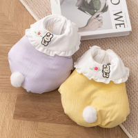 Pet Clothes Small Dogs Autumn Winter Cute Bunny Tail Cotton Coat Bichon Teddy Cat Dog Clothes Wholes