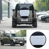 Rear Spare Tire Tyre Cover Fits For Land Rover Defender 130 110 90 2020-2023