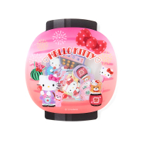 【SANRIO 三麗鷗】燈籠造型夾鏈袋貼紙包 Hello Kitty 夏季和風