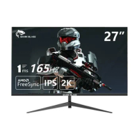 27inch 2K 165Hz Portable Monitor 2560x1440P 1ms 144Hz High Refresh Rate Free-sync Ripstop Expand Gaming Display Screen