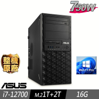 ASUS 華碩 WS760T 工作站 i7-12700/16G/M.2-1TB+2TB/W11P