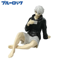 Blue Lock the Movie: Episode Nagi Nagi Seishiro Sitting Noodle Stopper 9cm Action Figure Decoration