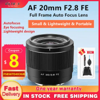 VILTROX 20mm F2.8 Sony E/Nikon Z Camera Lens Full Frame Ultra Wide Angle Auto Focus VLOG For Sony ZV-E1 A7RV ZV-E10 A7C FX30