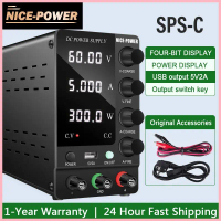 Nice-power สวิตช์ควบคุมแรงดันไฟฟ้า พาวเวอร์ซัพพลาย DC 30V 10A 60V 5A LCD 4 หลัก 120V 3A จัดส่งที่รวด