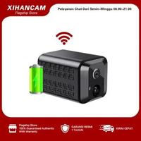 XIHANCAM 5MP Kamera Mini Wifi CCTV Kecil Tersembunyi Tanpa Kabel Kamera CCTV Mini Sambung Ke HP