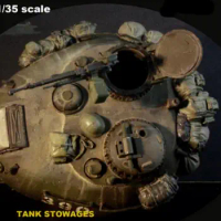 1/35 Scale Unpainted Resin Figure tank stowage GK figure