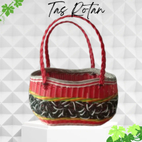Tas Rotan Cantik Handmade – Tas Anyaman Unik Wanita Kekinian