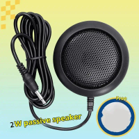 Palam Audio 3.5mm Universal Pembesar Suara Luaran Mini Bunyi Jelas Sesuai untuk Radio Kereta Serasi