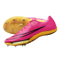【NIKE 耐吉】AIR ZOOM MAXFLY 男女田徑氣墊釘鞋-短距離 螢光粉黑橘(DH5359-600)