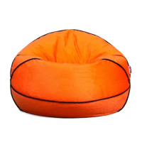 Sports Ball Kids Bean Bag Chair Bed Sofa Living Room Soft Polyester Sofa for 1 Person Basketball Plush 2.5 Feet Freight Free