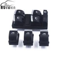 New 4F0959851H 4F0959855B For Audi A3 S3 A6 S6 RS6 4F2 4FH 4F5 C6 Q7 8P1 8PA Master Power Window Control Switch Car accessories