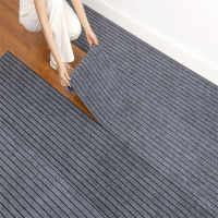 {MIMI}   Self-Adhesive Carpet NonSlip Absorbent Carpet Floor Mat Rug PVC Reusable Removable DIY Offi