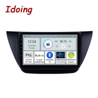 Idoing 9"PX6 Android Car Radio Multimedia Player For Mitsubishi Lancer 9 CS 2000-2010 Stereo GPS Navigation Bluetooth No 2 Din