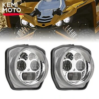 2UD-84300-00-00 ATV LED Headlight Compatible with Yamaha Wolverine X2 X4 for Yamaha YXZ1000R 2016-2024 Front Hi/Lo Beam Lights