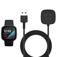 Dock Charger Adapter USB Charging Cable Power Cord for Fitbit Versa 4/3 Sense 2 Smart Watch Versa4 Versa3 Sense2 Accessories