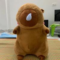 Gấu bông Capybara nâu size 70cm, gấu bông đẹp