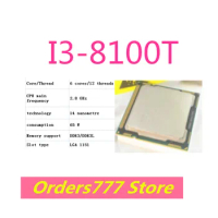 New imported original I3-8100T 8100T 8100 CPU 6 cores 12 threads 2.8GHz 65W 14nm DDR3 R4 quality assurance