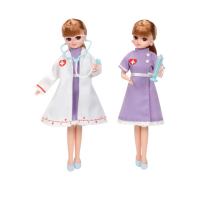 【TAKARA TOMY】Licca 莉卡娃娃 配件 LW-14 醫生護士服裝組(莉卡 55週年)