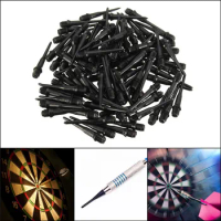 100PCS Soft Tip Points Darts Needles Darts Shafts Professional Plastic Thread Replacement parts for Darts Gaming